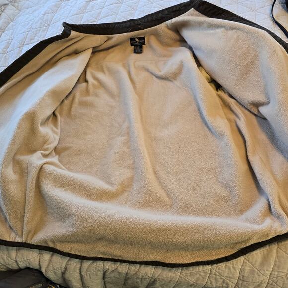 Moose Creek Shacket Men's XL Brown Canvas Fleece Lined Workwear Utility Heavy - Picture 9 of 11